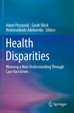 Couverture de l’ouvrage Health Disparities