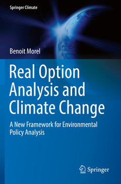 Couverture de l’ouvrage Real Option Analysis and Climate Change