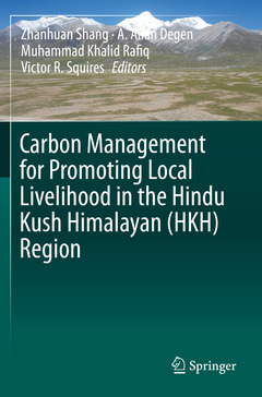 Couverture de l’ouvrage Carbon Management for Promoting Local Livelihood in the Hindu Kush Himalayan (HKH) Region