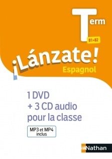 Couverture de l’ouvrage ILanzate! Terminale - Coffret 2 CD + 1 DVD classe2020