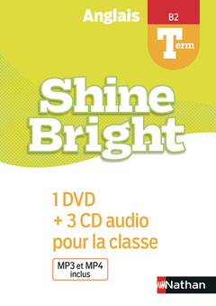 Couverture de l’ouvrage Shine Bright Terminale - Coffret 3CD + 1 DVD classe 2020