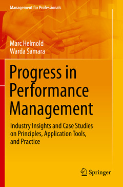 Couverture de l’ouvrage Progress in Performance Management
