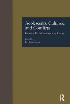 Couverture de l’ouvrage Adolescents, Cultures, and Conflicts
