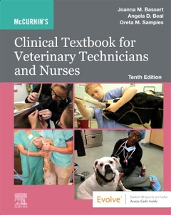 Couverture de l’ouvrage McCurnin's Clinical Textbook for Veterinary Technicians and Nurses