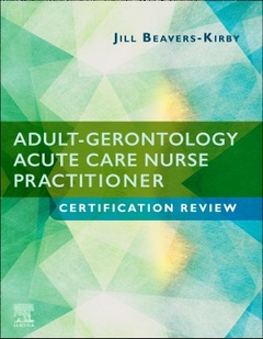 Couverture de l’ouvrage Adult-Gerontology Acute Care Nurse Practitioner Certification Review
