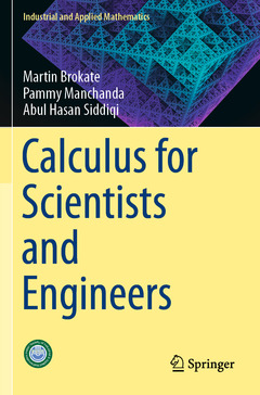 Couverture de l’ouvrage Calculus for Scientists and Engineers