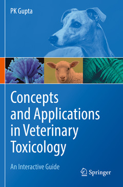 Couverture de l’ouvrage Concepts and Applications in Veterinary Toxicology