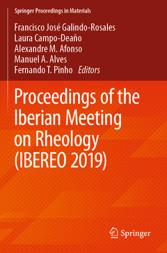 Cover of the book Proceedings of the Iberian Meeting on Rheology (IBEREO 2019)