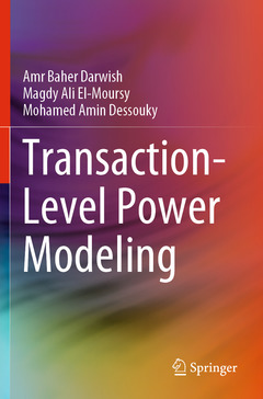 Couverture de l’ouvrage Transaction-Level Power Modeling