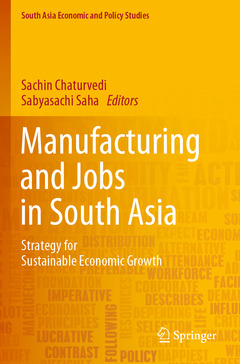 Couverture de l’ouvrage Manufacturing and Jobs in South Asia