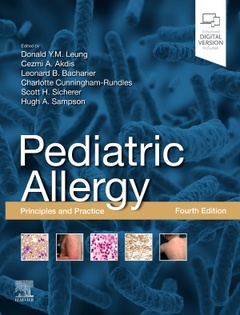 Couverture de l’ouvrage Pediatric Allergy: Principles and Practice