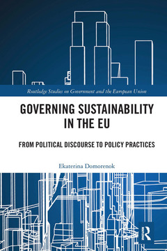 Couverture de l’ouvrage Governing Sustainability in the EU