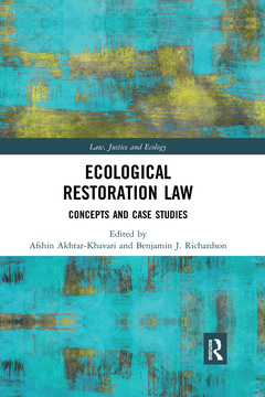 Couverture de l’ouvrage Ecological Restoration Law