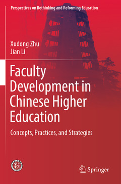 Couverture de l’ouvrage Faculty Development in Chinese Higher Education