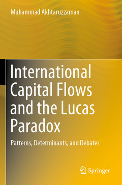 Couverture de l’ouvrage International Capital Flows and the Lucas Paradox