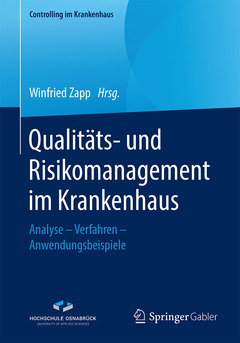 Cover of the book Qualitäts- und Risikomanagement im Krankenhaus