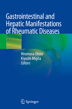 Couverture de l’ouvrage Gastrointestinal and Hepatic Manifestations of Rheumatic Diseases