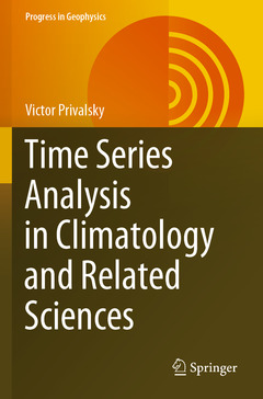 Couverture de l’ouvrage Time Series Analysis in Climatology and Related Sciences