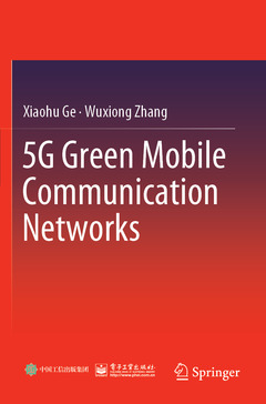 Couverture de l’ouvrage 5G Green Mobile Communication Networks