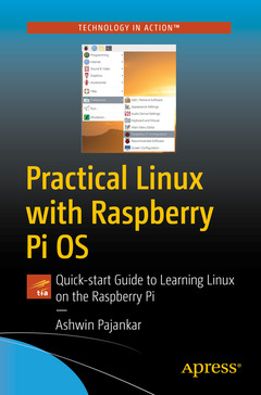 Couverture de l’ouvrage Practical Linux with Raspberry Pi OS