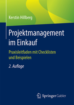 Cover of the book Projektmanagement im Einkauf