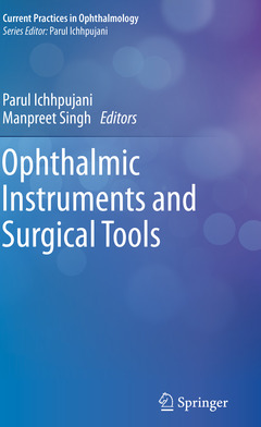 Couverture de l’ouvrage Ophthalmic Instruments and Surgical Tools