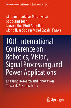 Couverture de l’ouvrage 10th International Conference on Robotics, Vision, Signal Processing and Power Applications