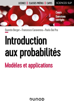 Couverture de l’ouvrage Introduction aux probabilités - Modèles et applications