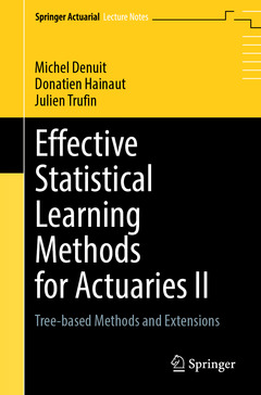 Couverture de l’ouvrage Effective Statistical Learning Methods for Actuaries II