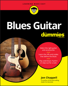 Couverture de l’ouvrage Blues Guitar For Dummies