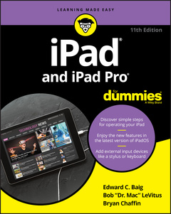 Couverture de l’ouvrage iPad and iPad Pro For Dummies