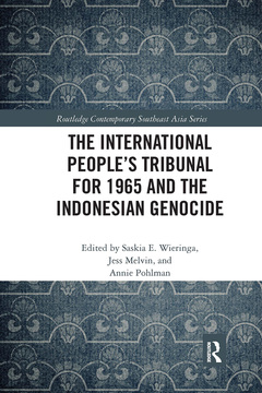 Couverture de l’ouvrage The International People’s Tribunal for 1965 and the Indonesian Genocide