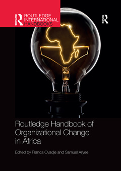 Cover of the book Routledge Handbook of Organizational Change in Africa