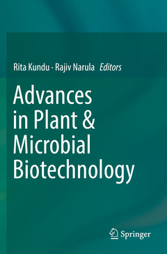 Couverture de l’ouvrage Advances in Plant & Microbial Biotechnology