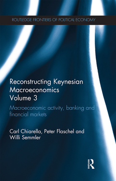 Cover of the book Reconstructing Keynesian Macroeconomics Volume 3
