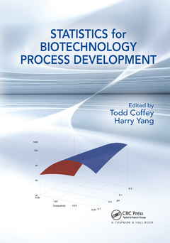Couverture de l’ouvrage Statistics for Biotechnology Process Development