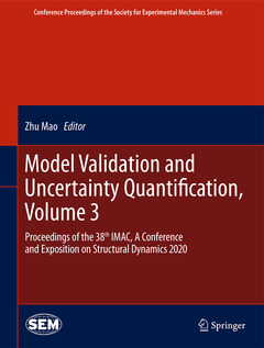 Cover of the book Model Validation and Uncertainty Quantification, Volume 3