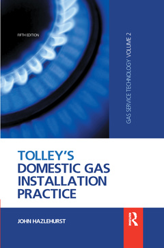 Couverture de l’ouvrage Tolley's Domestic Gas Installation Practice