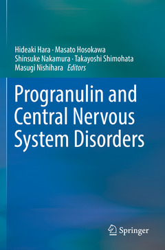 Couverture de l’ouvrage Progranulin and Central Nervous System Disorders