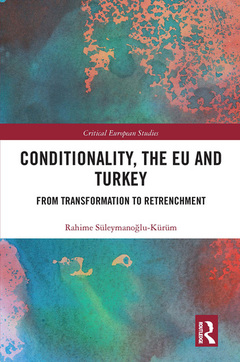 Couverture de l’ouvrage Conditionality, the EU and Turkey