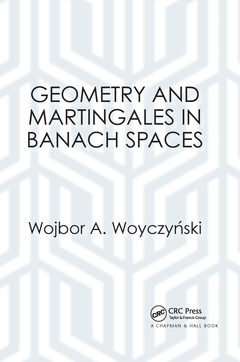 Couverture de l’ouvrage Geometry and Martingales in Banach Spaces