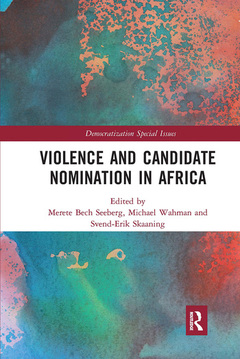 Couverture de l’ouvrage Violence and Candidate Nomination in Africa