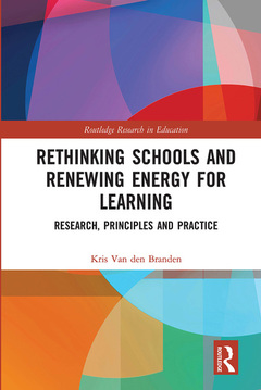 Couverture de l’ouvrage Rethinking Schools and Renewing Energy for Learning