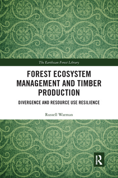Couverture de l’ouvrage Forest Ecosystem Management and Timber Production