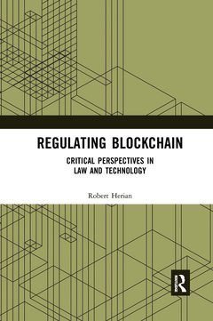 Cover of the book Regulating Blockchain