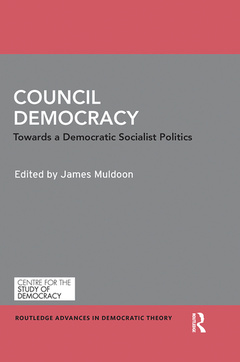 Couverture de l’ouvrage Council Democracy