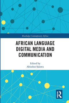 Couverture de l’ouvrage African Language Digital Media and Communication