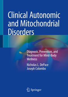 Couverture de l’ouvrage Clinical Autonomic and Mitochondrial Disorders