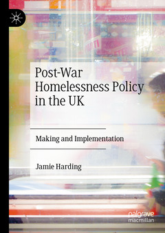Couverture de l’ouvrage Post-War Homelessness Policy in the UK
