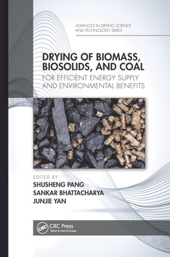 Cover of the book Drying of Biomass, Biosolids, and Coal
